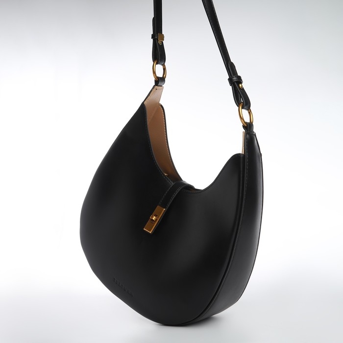 Сумка женская TEXTURA, косметичка, средний размер, цвет чёрный Сумка женская TEXTURA, косметичка, средний размер, цвет чёрный