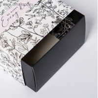 Коробка подарочная складная, упаковка, &laquo;Be happy&raquo;, 14 х 14 х 8 см