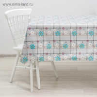 Клеёнка ПВХ «Ромашки», рулон 30 метров, ширина 137 см, толщина 0,08 мм Клеёнка ПВХ «Ромашки», рулон 30 метров, ширина 137 см, толщина 0,08 мм