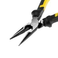 Длинногубцы усиленные ТУНДРА ПРОФИ, CrV, двухкомпонентные рукоятки, 190 мм Длинногубцы усиленные ТУНДРА ПРОФИ, CrV, двухкомпонентные рукоятки, 190 мм