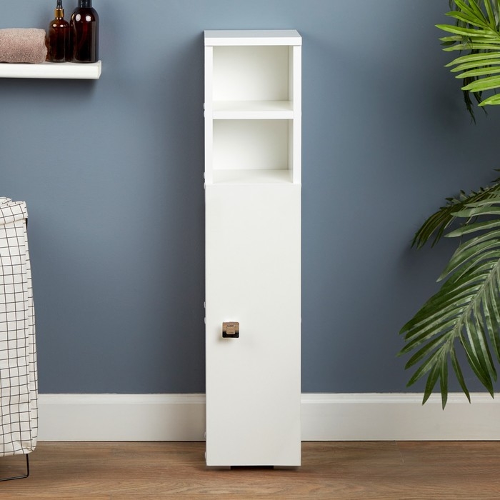 Тумба для ванной комнаты "Кварта 20" (2 открытых секции), 20 х 19 х 95 см