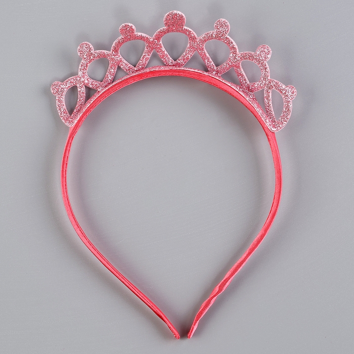 Карнавальный набор &laquo;Стильная принцесса&raquo;: ободок, платье розовое, рост 98-104 см