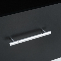 Тумба под ТВ Дели-1, 1400х420х440, цвет чёрный Тумба под ТВ Дели-1, 1400х420х440, цвет чёрный