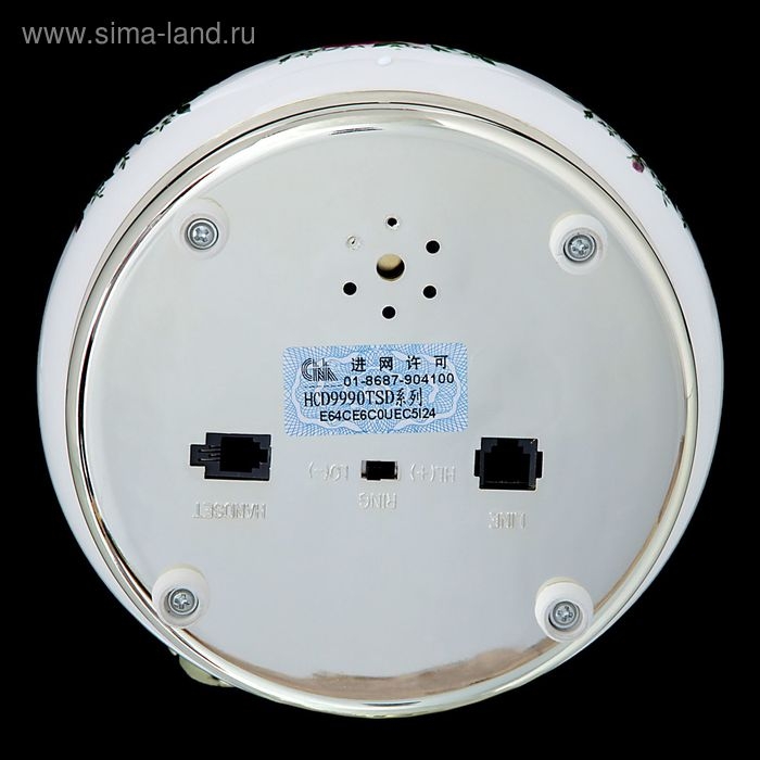 Ретро-телефон Ретро-телефон "Красные розы"