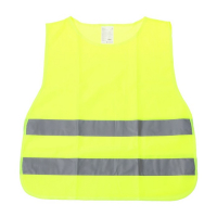 Жилет сигнальный Airline, со светоотражающими полосами, детский, р. 30-34, желтый Жилет сигнальный Airline, со светоотражающими полосами, детский, р. 30-34, желтый