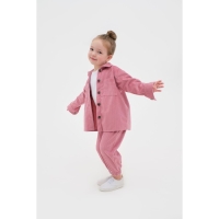 Костюм детский KAFTAN "Velvet", р. 30 (98-104), розовый