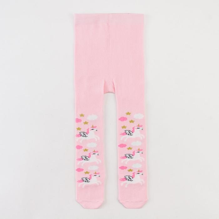 Колготки Крошка Я &laquo;Единороги&raquo;, цвет розовый, рост 98-104 см