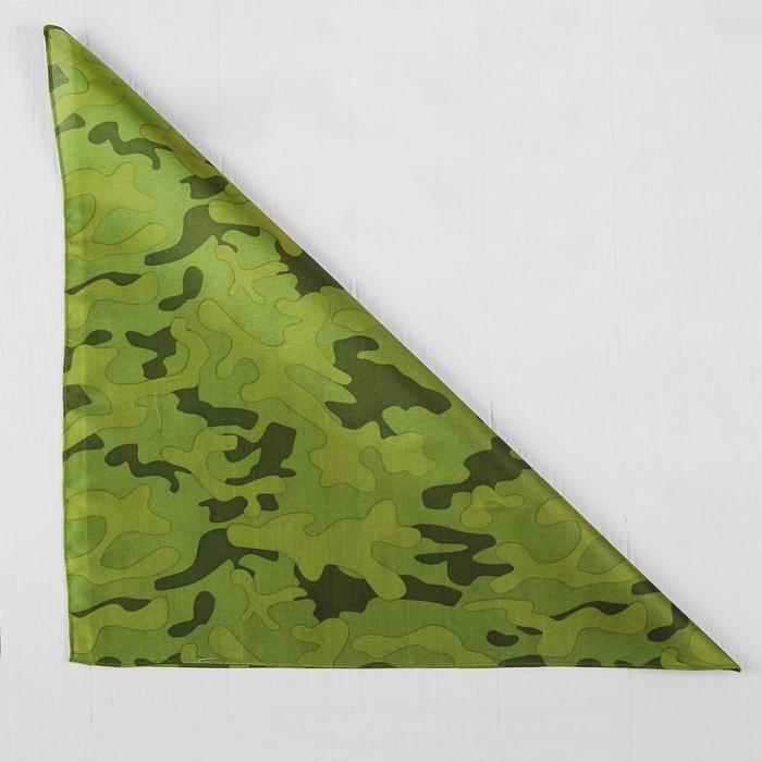 Бандана &laquo;Хаки&raquo;, взрослая, р-р. 50х50 см