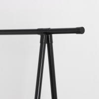 Вешалка - стойка напольная для одежды LaDо́m &laquo;Лофт&raquo;, с двумя полками, 55&times;45&times;157 см, цвет чёрный