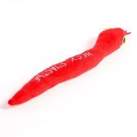 Мягкая игрушка &laquo;Несу счастье&raquo;, змея, красная, 27 см