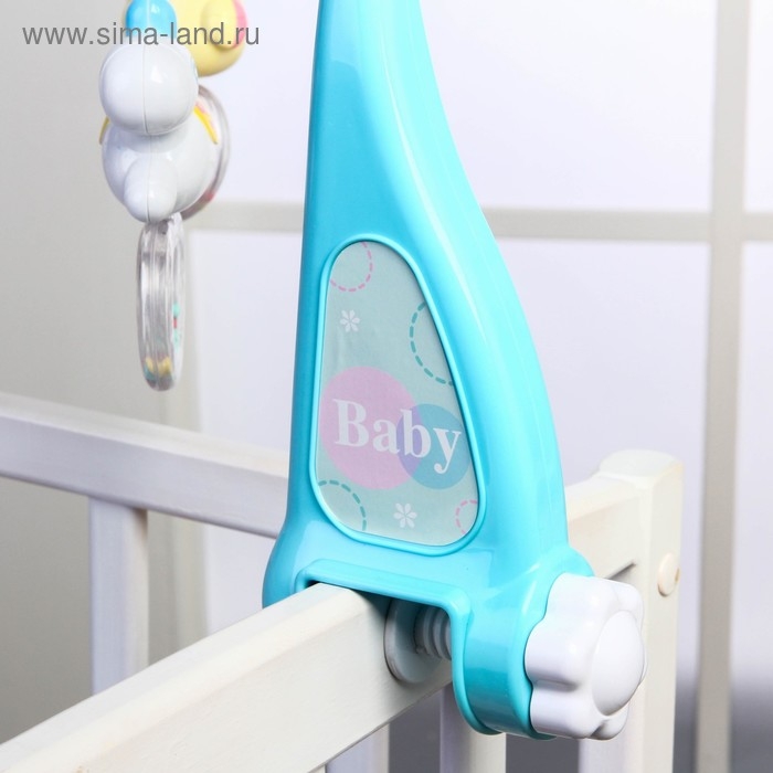 Мобиль музыкальный на кроватку &laquo;Цыплёнок&raquo;, работает от батареек