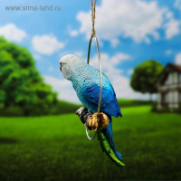 Подвесной декор "Пара попугаев" 18,5х6,5х22см Подвесной декор "Пара попугаев" 18,5х6,5х22см