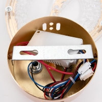 Бра 1830/1GD LED 24Вт 4000К хромированное золото 17х7,5х28 см Бра 1830/1GD LED 24Вт 4000К хромированное золото 17х7,5х28 см