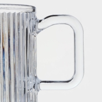 Кружка стеклянная «Грани», 350 мл, 8,5×9,5 см Кружка стеклянная «Грани», 350 мл, 8,5×9,5 см