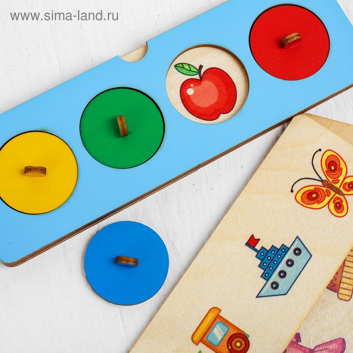 Развивающая игра &laquo;Четвертый лишний&raquo; 8 плашек с рисунками