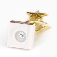 Кубок &laquo;Лучший учитель&raquo;, наградная фигура, подставка камень, 18 х 7 см.