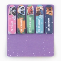 Новый год. Стикеры закладки с липким слоем «С Новым Годом», 5 шт на подложке, 20 л Новый год. Стикеры закладки с липким слоем «С Новым Годом», 5 шт на подложке, 20 л