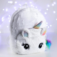 Рюкзак &laquo;Единорог&raquo;, цвет белый