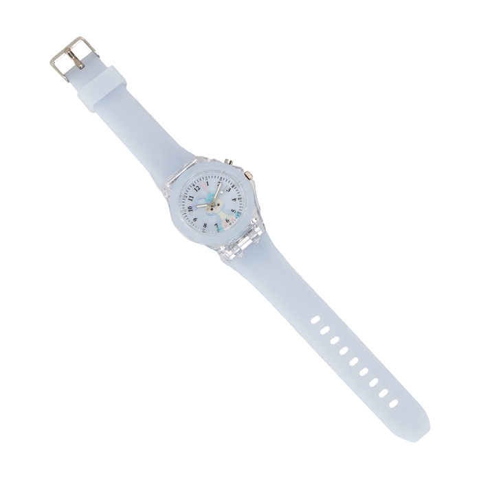 Часы наручные детские "Зайчик", d-3.8 см, ремешок силикон 23 см