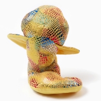 Мягкая игрушка &laquo;Кобра&raquo;, 17 см, цвет жёлтый