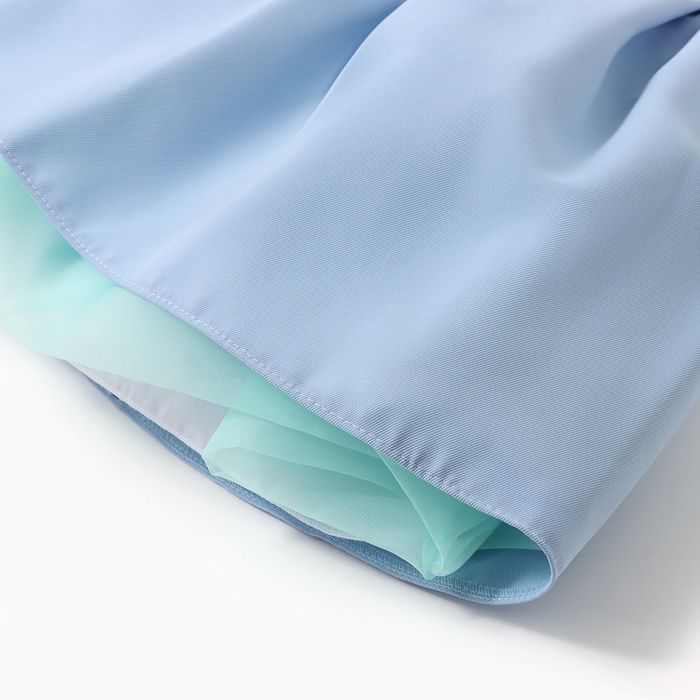 Платье для девочки, MINAKU :Party Dress, цвет голубой, рост 110 см