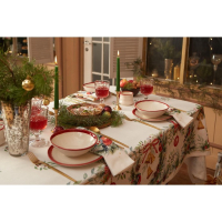 Набор столовый Этель "Сhristmas bells" скатерть 150х180 +/-2см с ГМВО, салфетки 40х40см-8шт