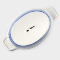 Форма для запекания из фарфора овальная Доляна «Космос», 500 мл, 22,5×13×4,5 см, цвет синий Форма для запекания из фарфора овальная Доляна «Космос», 500 мл, 22,5×13×4,5 см, цвет синий