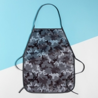 Фартук детский Этель &laquo;Серый милитари&raquo;, 49 х 39 см