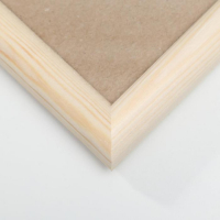 Фоторамка 40х50 см белое дерево № 5 (пластиковый экран) Фоторамка 40х50 см белое дерево № 5 (пластиковый экран)