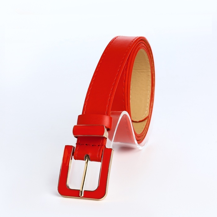 Ремень женский, ширина 2,3 см, пряжка металл, цвет Ремень женский, ширина 2,3 см, пряжка металл, цвет