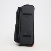 Чемодан средний 52 л (M), отдел на молнии, кодовый замок, с расширением, цвет серый Чемодан средний 52 л (M), отдел на молнии, кодовый замок, с расширением, цвет серый