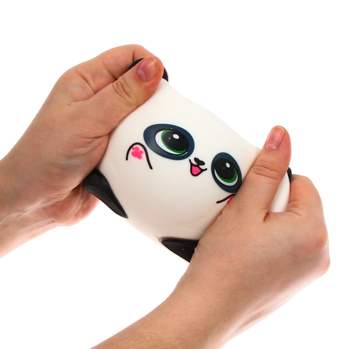 Антистресс сквиш мялка &laquo;Пандочка&raquo;,с пастой, в пакете