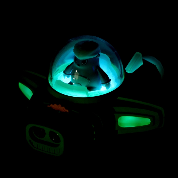 Проектор «Космический корабль», свет, цвета МИКС Проектор «Космический корабль», свет, цвета МИКС