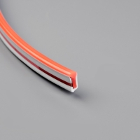 Гибкий неон Luazon Lighting 6 &times; 12 мм, IP65, 50 м, SMD2835, 120 LED/м, 12 В, свечение розовое