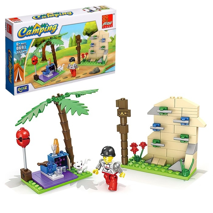 Конструктор На природе &laquo;Скалолазы&raquo;, 122 детали