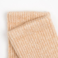 Носки детские из монгольской шерсти, цвет бежевый, размер 14-16 см (3) Носки детские из монгольской шерсти, цвет бежевый, размер 14-16 см (3)