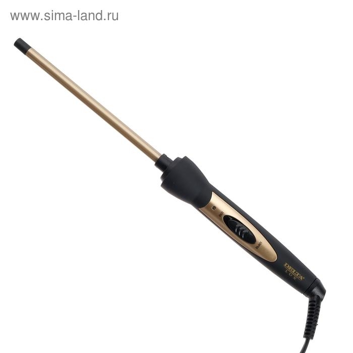 Стайлер для завивки DELTA LUX DL-0637, 25 Вт, d=10 мм, 180ºС, керамическое покрытие Стайлер для завивки DELTA LUX DL-0637, 25 Вт, d=10 мм, 180ºС, керамическое покрытие