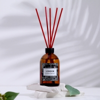 Диффузор ароматический,  "LONDON", ветивер, пачули, 100мл
