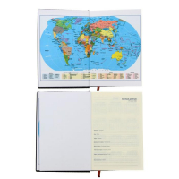 Ежедневник недатированный "Крокодил" А5, 192 листа в линейку, обложка пвх, МИКС