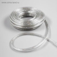 Световой шнур Luazon Lighting 10 мм, IP65, 10 м, 24 LED/м, 220 В, 8 режимов, свечение тёплое белое