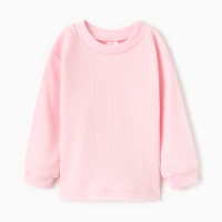 Лонгслив детский, цвет розовый, рост 74