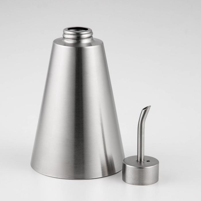 Ёмкость из нержавеющей стали для масла, 350 мл, 17&times;8,5&times;8,5 см