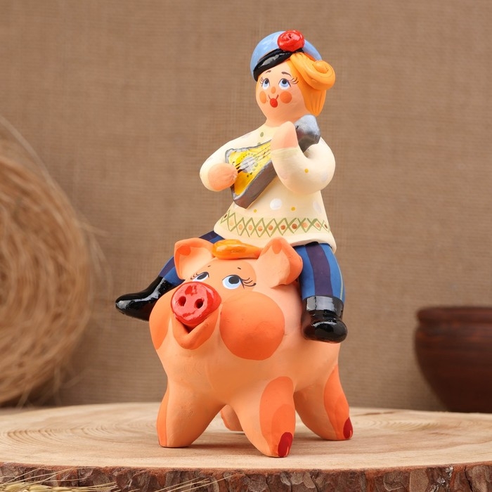 Ковровская игрушка Ковровская игрушка "Лихой парень", керамика