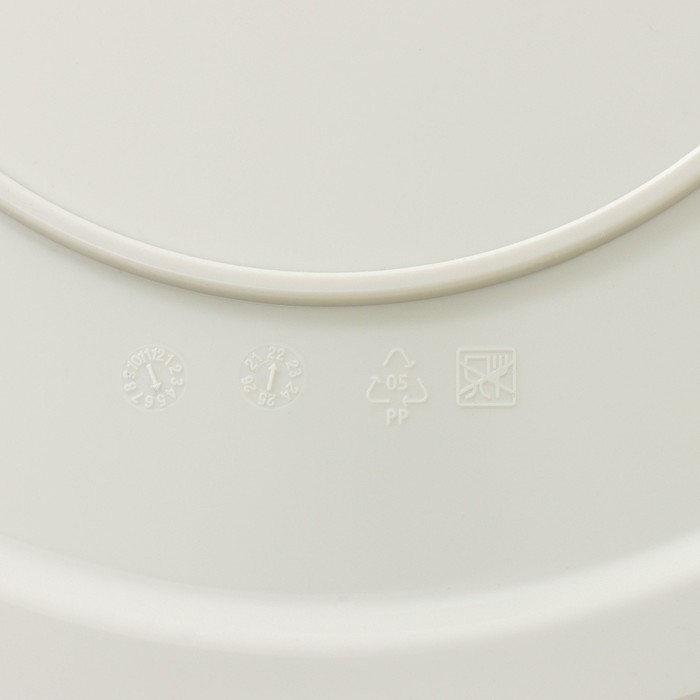 Кашпо для цветов со вставкой &laquo;Этна&raquo;, 9,5 л, d=28 см, h=27 см, цвет белый