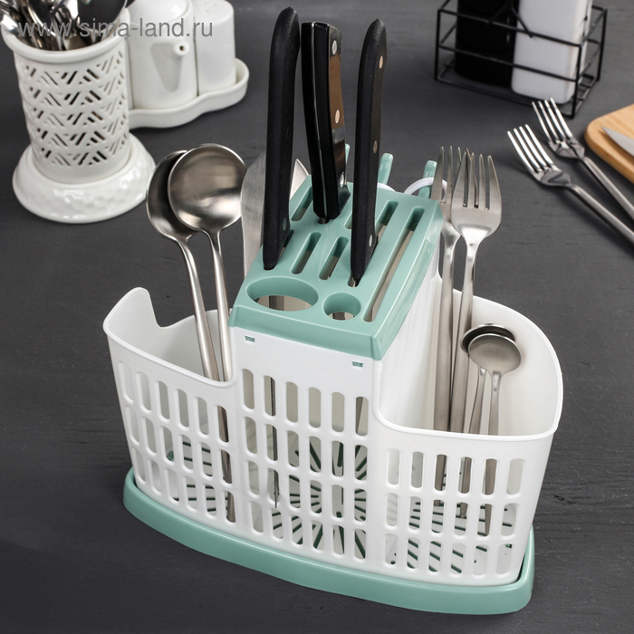 Органайзер для кухни, цвет фисташковый Органайзер для кухни, цвет фисташковый