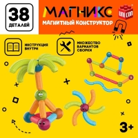 Магнитный конструктор &laquo;Магникс&raquo;, 38 деталей