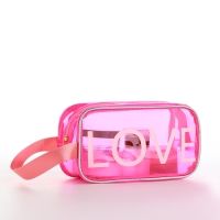 Косметичка на молнии, цвет розовый Косметичка на молнии, цвет розовый