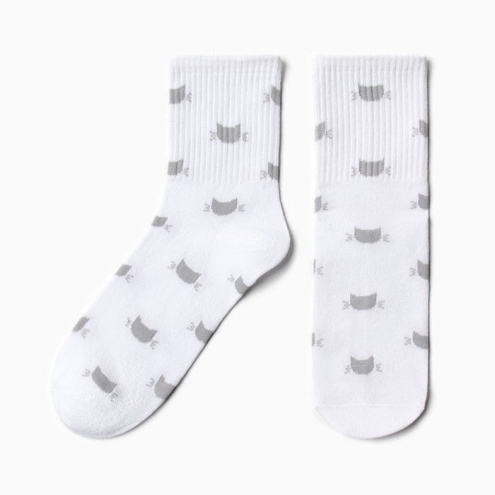 Подарочный набор маска и носки KAFTAN Подарочный набор маска и носки KAFTAN "Киса" р, 36-39 (23-25 см)