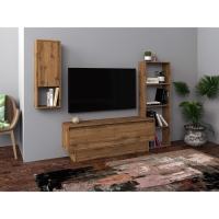 Гостиная "Сенатор-1", 1750 х 300 х 1410, дуб вотан