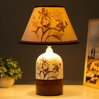 Лампа настольная керамика "Полевые цветы" Е14 25W 220В 37,5х25х25 см Лампа настольная керамика "Полевые цветы" Е14 25W 220В 37,5х25х25 см